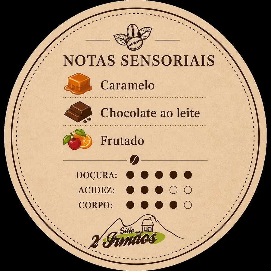 Café Especial Natural Frutado — Sítio 2 Irmãos, Caparaó/ES